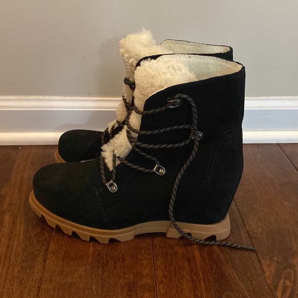 Sorel Joan of Arctic Wedge III Black size 8.5 - Picture 5 of 7